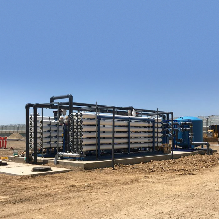 Reverse Osmosis processing system in an outdoor environment