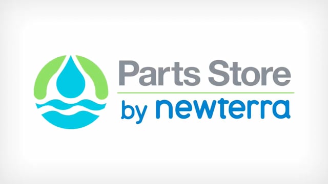 Card and text of Parts Store by Newterra featuring the Newterra logo